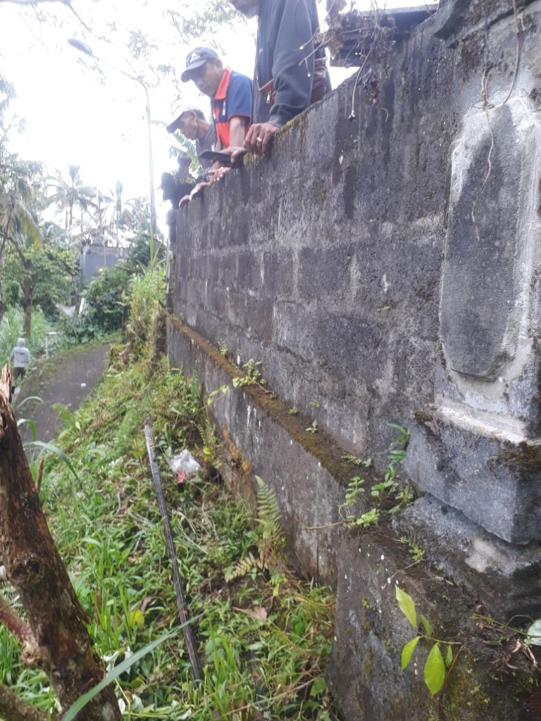 Pelinggih Roboh di Banjar Nungnung, Desa Pelaga, Kecamatan Petang Tanggal 02 Mei 2023